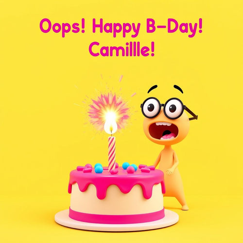 Comical Happy Birthday eCard